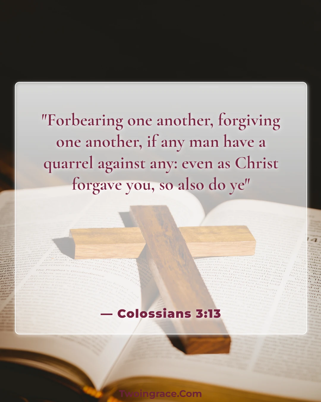 Bible Verse (Colossians 3:13)