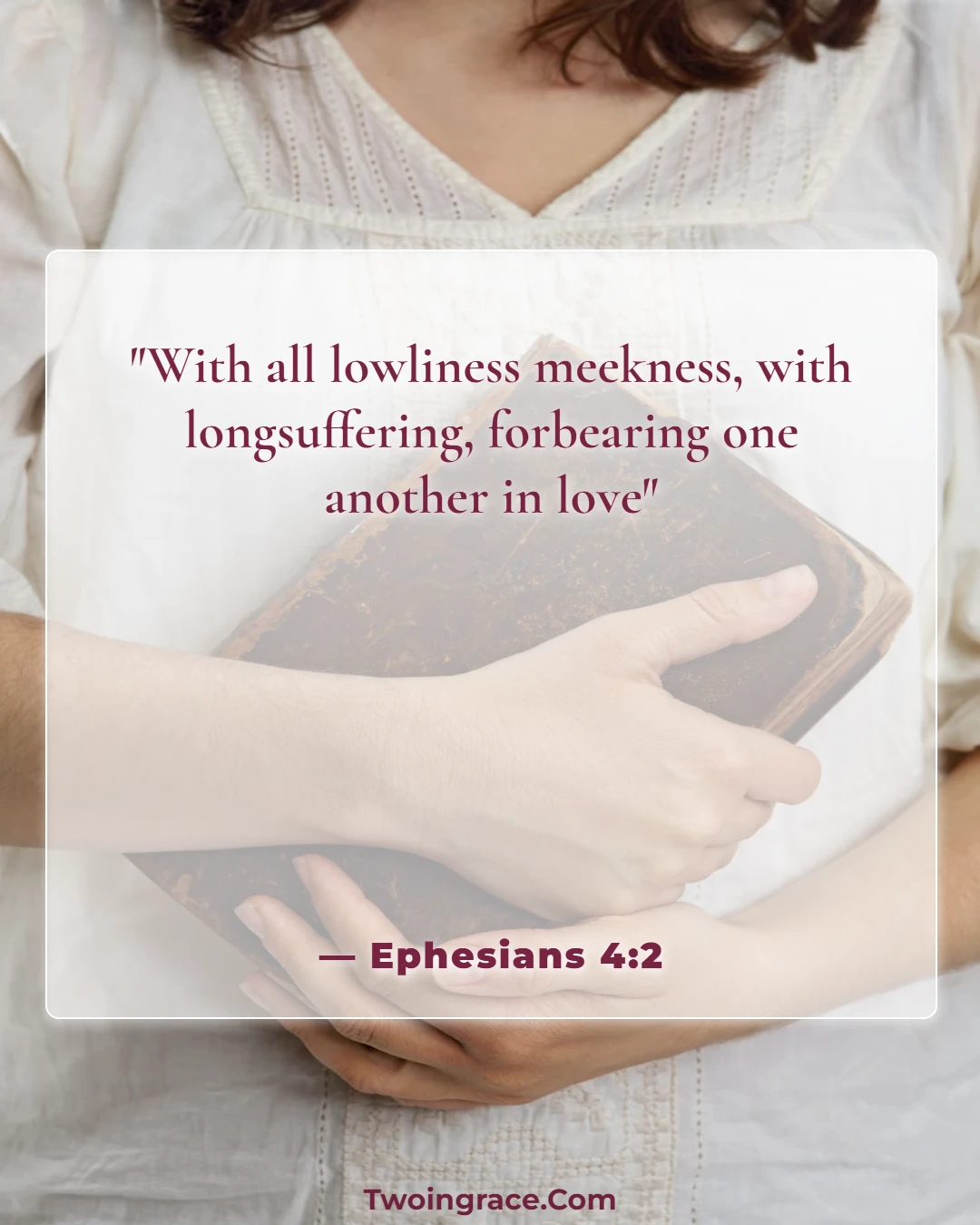 Bible Verse (Ephesians 4:2)