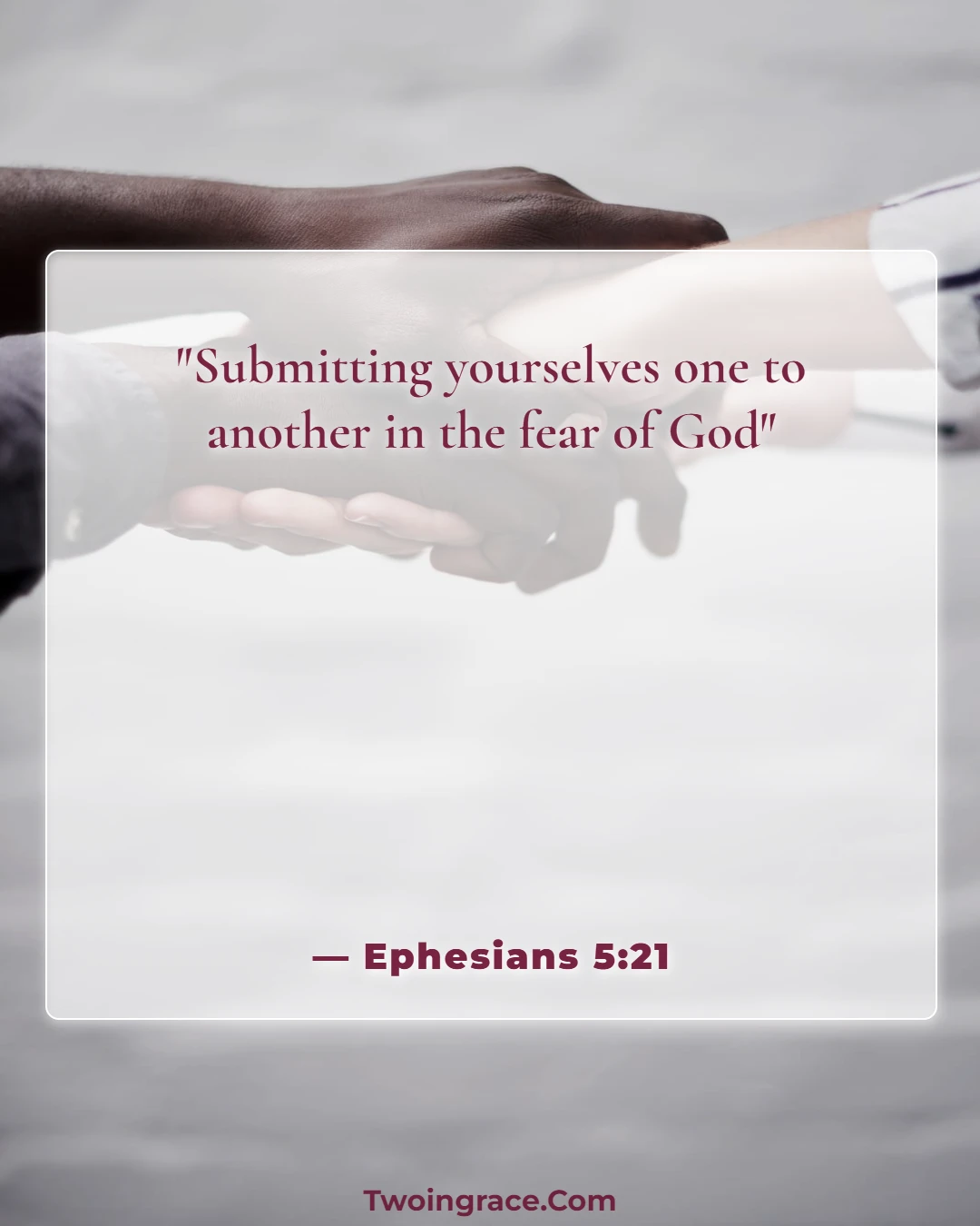 Bible Verse (Ephesians 5:21)