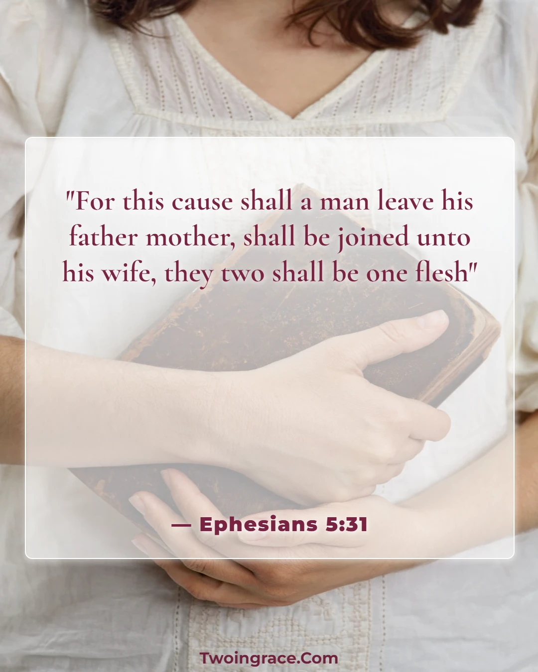 Bible Verse (Ephesians 5:31)