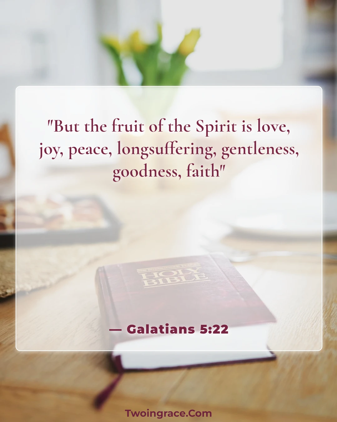 Bible Verse (Galatians 5:22)