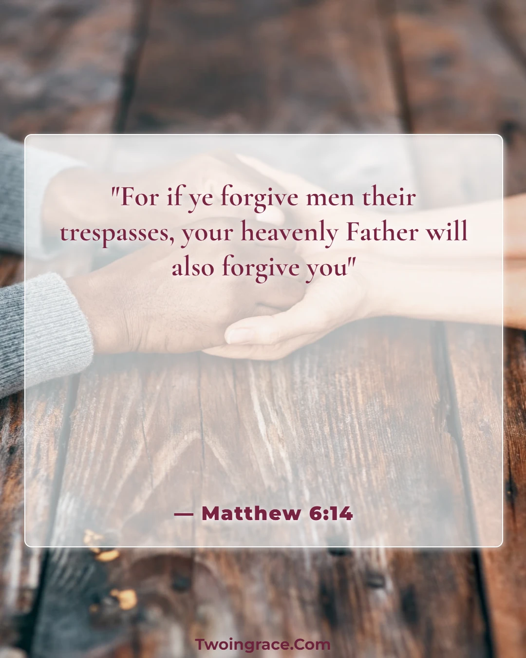 Bible Verse (Matthew 6:14)