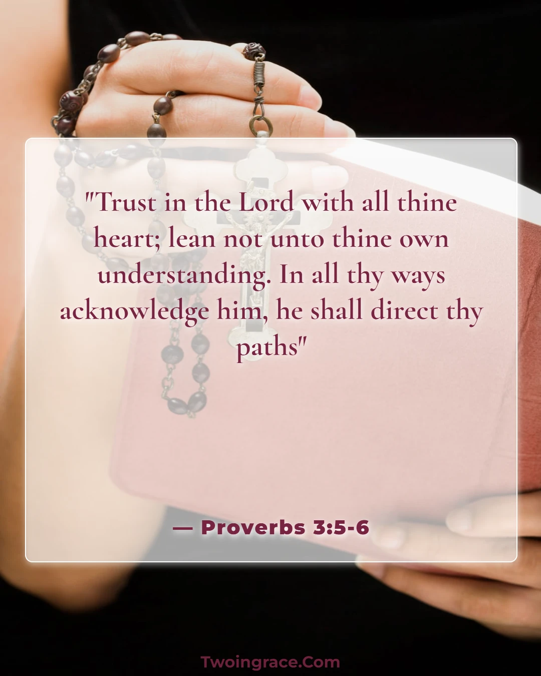 Bible Verse (Proverbs 3:5-6)