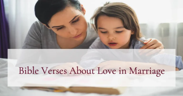 Bible Verses About Love in Marriage