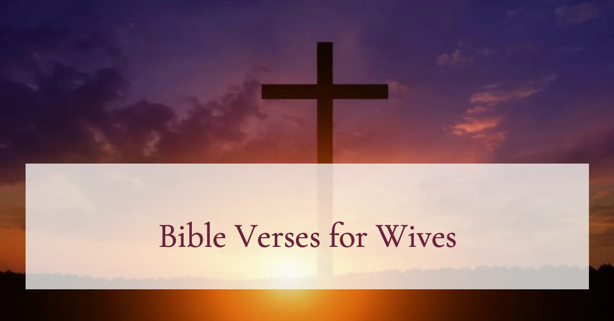 Bible Verses for Wives